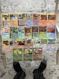 244x ITALIAN Vintage Pokemon Card Lot - ex era Reverse Holo’s - MP to DMG - Image 5