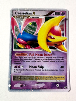 Pokemon TCG Cresselia LV.X Holo Ultra Rare 103/106 Pokemon 2010 LP/MP Card - Image 1