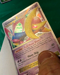 Pokemon TCG Cresselia LV.X Holo Ultra Rare 103/106 Pokemon 2010 LP/MP Card - Image 3