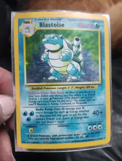 Pokemon TCG Blastoise Holo-Rare Card 02/102 Base Set - Image 2