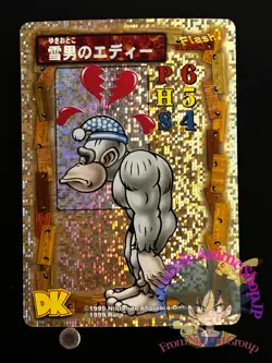 Eddie Old Yeti Donkey Kong Card Holo CS016 NINTENDO Japanese TCG Collection DK - Image 2