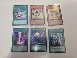 Yu-Gi-Oh! Mini Holo Card Lot #5 - 6x Foil Cards - NM/LP See Photos - Image 1