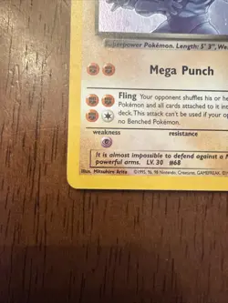 Dark Machamp 10/82 Holo - Team Rocket WOTC 2000 - Vintage Rare Pokemon Card LP - Image 5