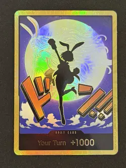 One Piece DON! Card Gold Foil SEC Alt Art. Carrot PRB-02 THE BEST Vol.2 English - Image 1