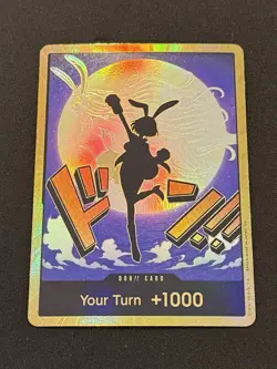 One Piece DON! Card Gold Foil SEC Alt Art. Carrot PRB-02 THE BEST Vol.2 English - Image 2