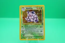 1999-2000 Pokemon Nidoking Holo Base Set Card 11/130 - LP!! - Image 1