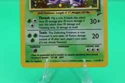 1999-2000 Pokemon Nidoking Holo Base Set Card 11/130 - LP!! - Image 4