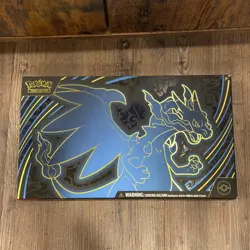 Pokemon TCG Mega Charizard UPC - Playing Mat, Deck Box, 65 Card Sleeves Only - Image 2