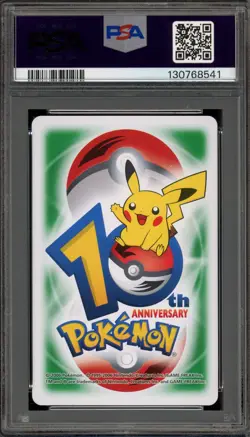 Pokemon 10th Ann. Cards Nidoran/Nidorino/Nidoking Green 3 of Diamonds PSA 9 - Image 2