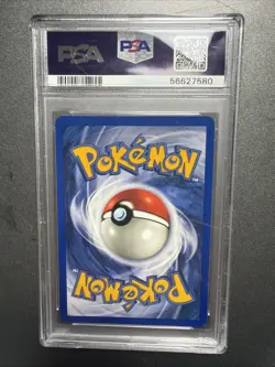 PSA 7 CLEFAIRY 5/102 Unlimited Base Set Holo Rare 1999 Pokemon Card Near Mint NM - Image 2