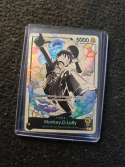One Piece TCG ST-29-004 Alt Art Leader Card Monkey.D.Luffy Pack Fresh - Image 1
