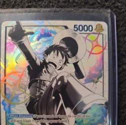 One Piece TCG ST-29-004 Alt Art Leader Card Monkey.D.Luffy Pack Fresh - Image 4