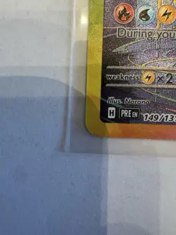 Pokemon TCG Vaporeon EX Prismatic Evolutions Special Illustration Card 149/131 - Image 3