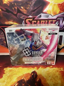 GUNDAM CARD GAME Newtype Rising Booster Box GD01 BANDAI W/ Oblivion Playmat - Image 2