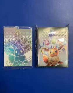 Prismatic Evolutions ETB - Card Sleeves (65) + Dividers - Sealed - Pokemon Eevee - Image 1