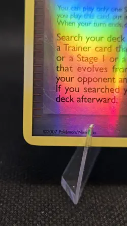 Supporter Fossil Excavator 111/123 Pokemon Card Reverse Holo - Image 3