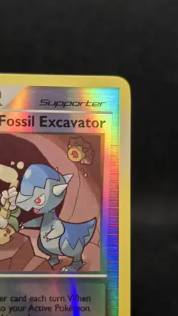 Supporter Fossil Excavator 111/123 Pokemon Card Reverse Holo - Image 5