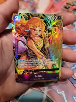 Nami Parallel Alt Art English PRB02-012 The Best Vol. 2 One Piece Card - Image 1