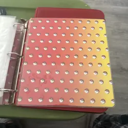 Vintage 1999 3 Ring Card Binder Nintendo Pokemon Pikachu Ash Misty Brock EXC CON 41365040775 - Image 5