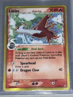 Pokemon TCG Latias Holon Phantoms Holo Rare Card 11/110 Great Condition - Image 1
