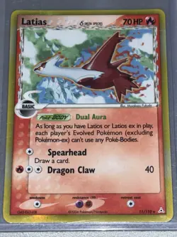 Pokemon TCG Latias Holon Phantoms Holo Rare Card 11/110 Great Condition - Image 2