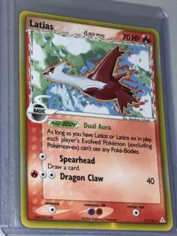 Pokemon TCG Latias Holon Phantoms Holo Rare Card 11/110 Great Condition - Image 3