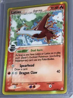 Pokemon TCG Latias Holon Phantoms Holo Rare Card 11/110 Great Condition - Image 4