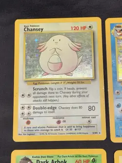 Vintage Pokemon Cards Rare Holo Lot Team Rocket, Base Set, Fossil, Jungle MP/HP - Image 2