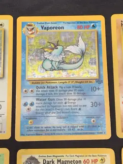 Vintage Pokemon Cards Rare Holo Lot Team Rocket, Base Set, Fossil, Jungle MP/HP - Image 3