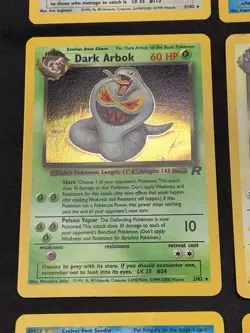 Vintage Pokemon Cards Rare Holo Lot Team Rocket, Base Set, Fossil, Jungle MP/HP - Image 5