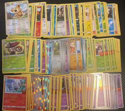LOT OF 100+ ~ ASSORTED POKEMON CARDS ~ Foil, Holo, Reverse Foil, Reverse Holo - Image 1