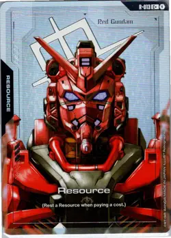 Resource (R-013) (C+) Gundam Dual Impact Card Game TCG - Image 1