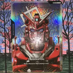 Resource (R-013) (C+) Gundam Dual Impact Card Game TCG - Image 3