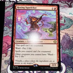 Hexing Squelcher NM MTG Lorwyn Eclipsed Rare Card Magic The Gathering - Image 4