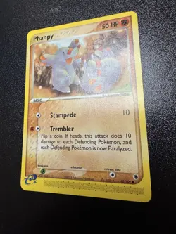 Phanpy Common Ruby and Sapphire Pokemon Card 62/109 NM - Image 2