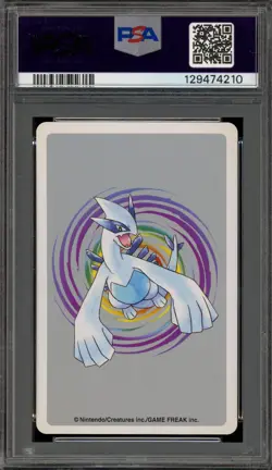 Pokemon Silver Playing Cards Steelix 6 of Spades #208A PSA 9 Mint - Image 2