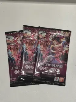 One Piece Card Game: [OP11] A Fist Of Divine Speed Booster Pack x1 - Image 2