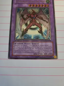 Yu-Gi-Oh Elemental Hero Air Neos Ultimate Rare Card STON-EN034 1st Edition - Image 5