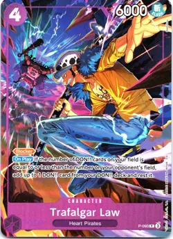 Trafalgar Law (Illustration Box Vol.6) PR One Piece Promotion Cards P-093 NM-2 - Image 1