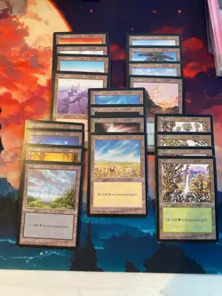 MTG Mirage Lands (One of Each) - Image 1