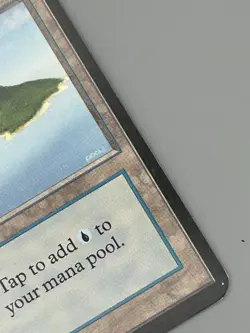 MTG Magic Alpha Island B 1993 Mark Poole Art - LP lightly played Original Owner - Image 3