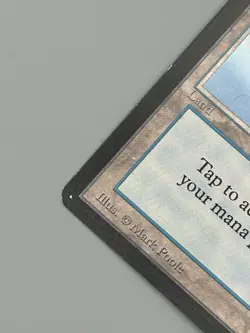 MTG Magic Alpha Island B 1993 Mark Poole Art - LP lightly played Original Owner - Image 4