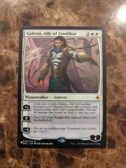 Gideon, Ally of Zendikar NM MTG The List Reprints Regular - Image 1