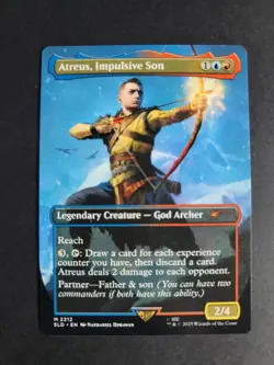 Atreus, Impulsive Son 2212 Mythic MTG God of War Secret Lair - Image 1