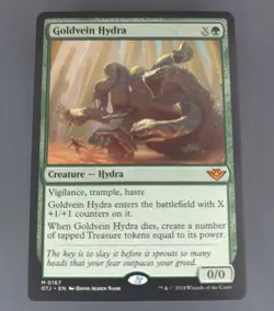 Goldvein Hydra / MTG / Outlaws of Thunder Junction / 167 / NM-M/ Never Played - Image 1