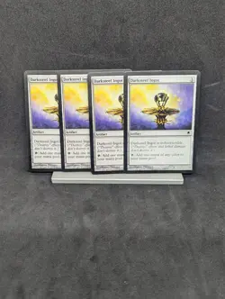 Darksteel Ingot X 4 LP Darksteel MTG - Image 1