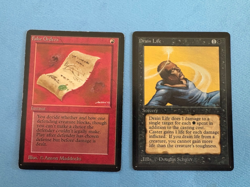 MTG Beta Edition False Orders and Drain Life! 1993 Vintage Magic! - Image 1