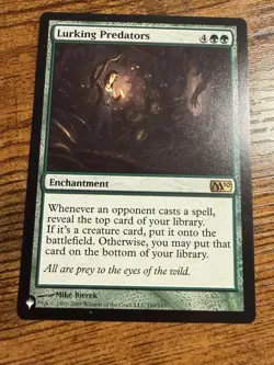 MTG Magic The Gathering Lurking Predators - Image 1