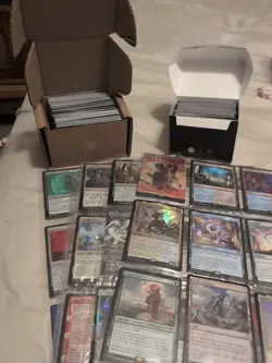 Magic The Gathering Collection TONS OF RARES & FOILS - Image 1