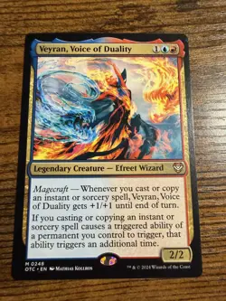 MTG Magic The Gathering Veyran Voice of Duality Mythic - Image 1